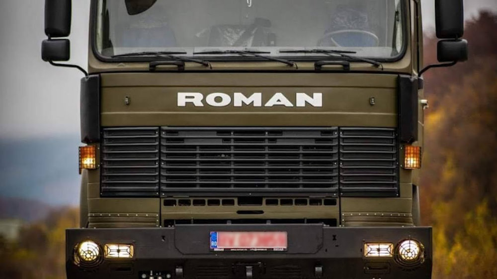 Truck made at Roman Brasov